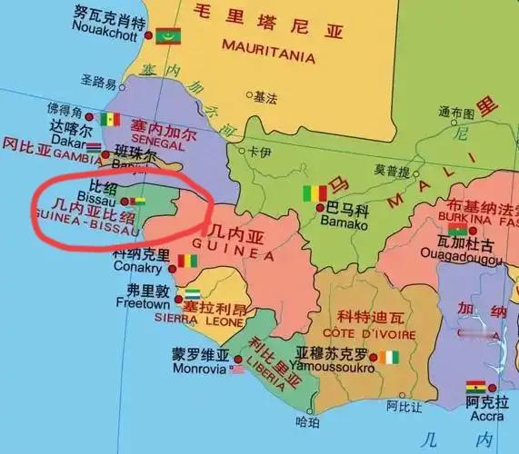 最近网上爆火的几内亚比绍，是个什么样的国家？几内亚比绍位于非洲西海岸，面积3.