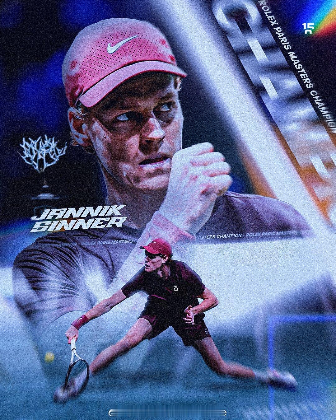 【现役大师赛冠军🏆】阿尔卡拉斯现役第二德约科维奇：40阿尔卡拉斯：8兹维列夫：