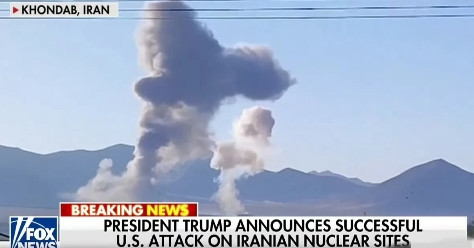 美国轰炸伊朗详情披露！美国总统特朗普，特别向福克斯新闻FOX爆料，针对伊朗福尔多