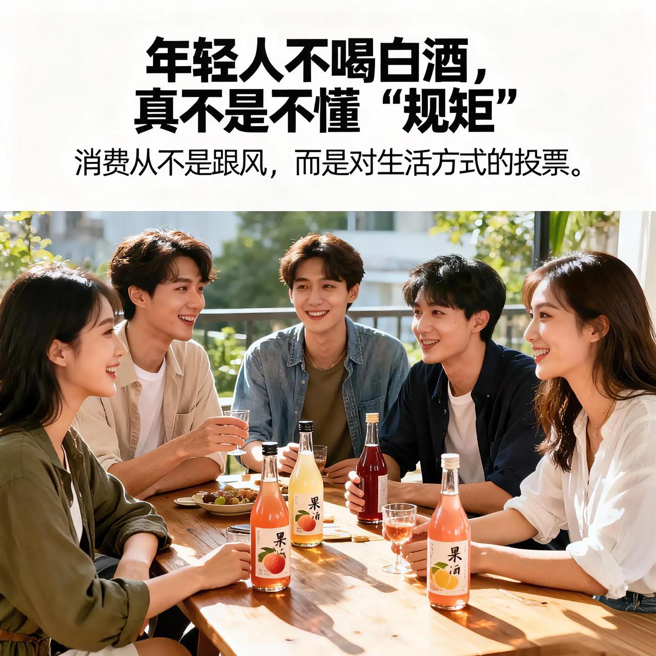 年轻人不喝白酒,真不是不懂“规矩”“消费从不是跟风,而是对生活方式的投票。
