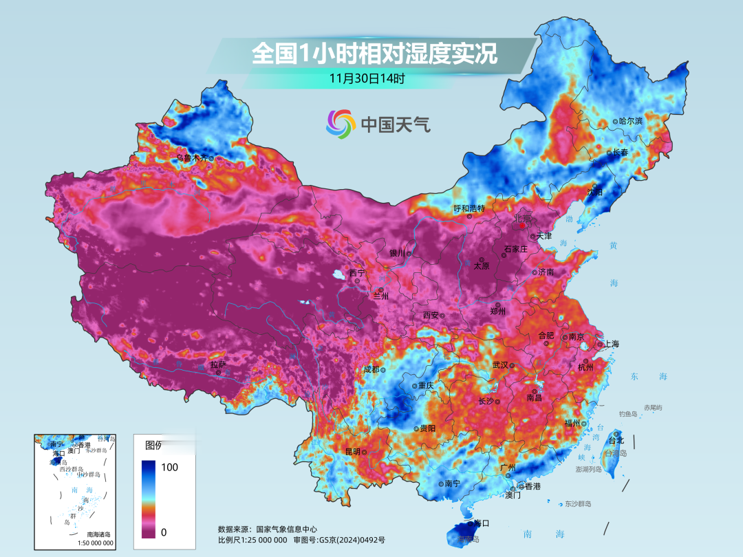 未来一周气温将现巨幅震荡, 干燥的南方迎来降雨