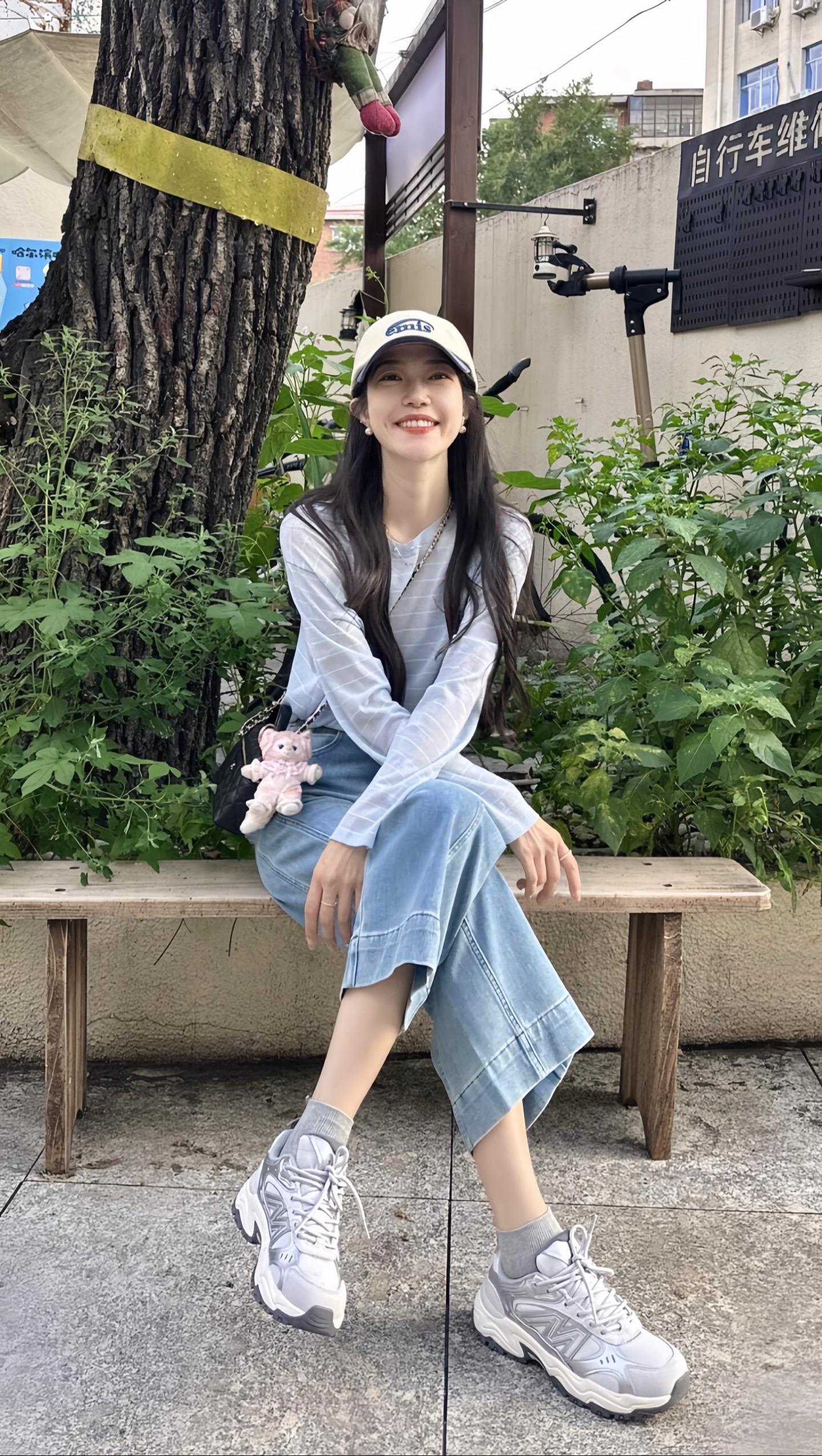 早秋穿搭 韩系穿搭 用琥珀流光风打开秋天 简约穿搭