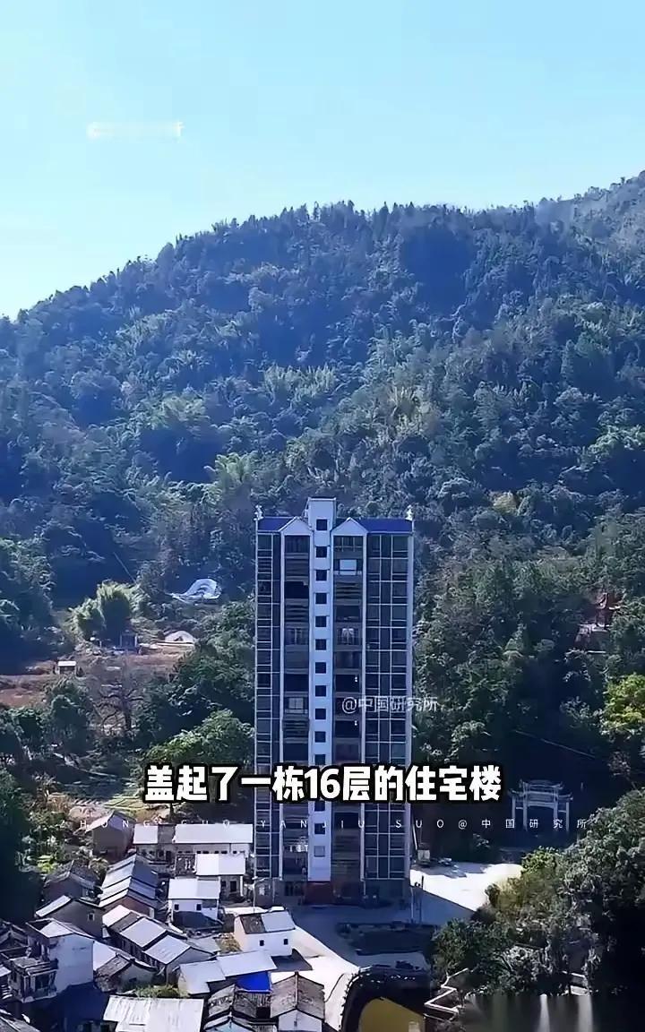 刷到广东揭阳那栋16层自建房，我是真的破防了！16层小楼两千平，电梯直通各