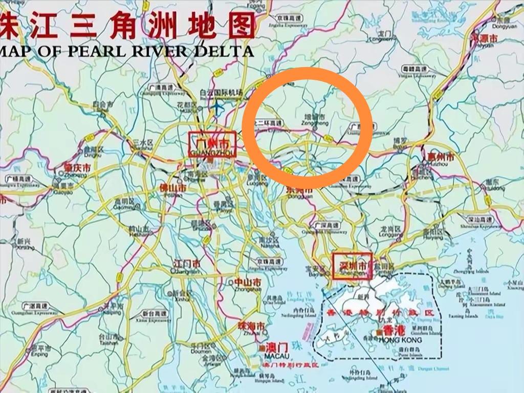 增城跟博罗，完全可以合并成立一个新的地级市。这一片，离广州远、离惠州远、离东莞