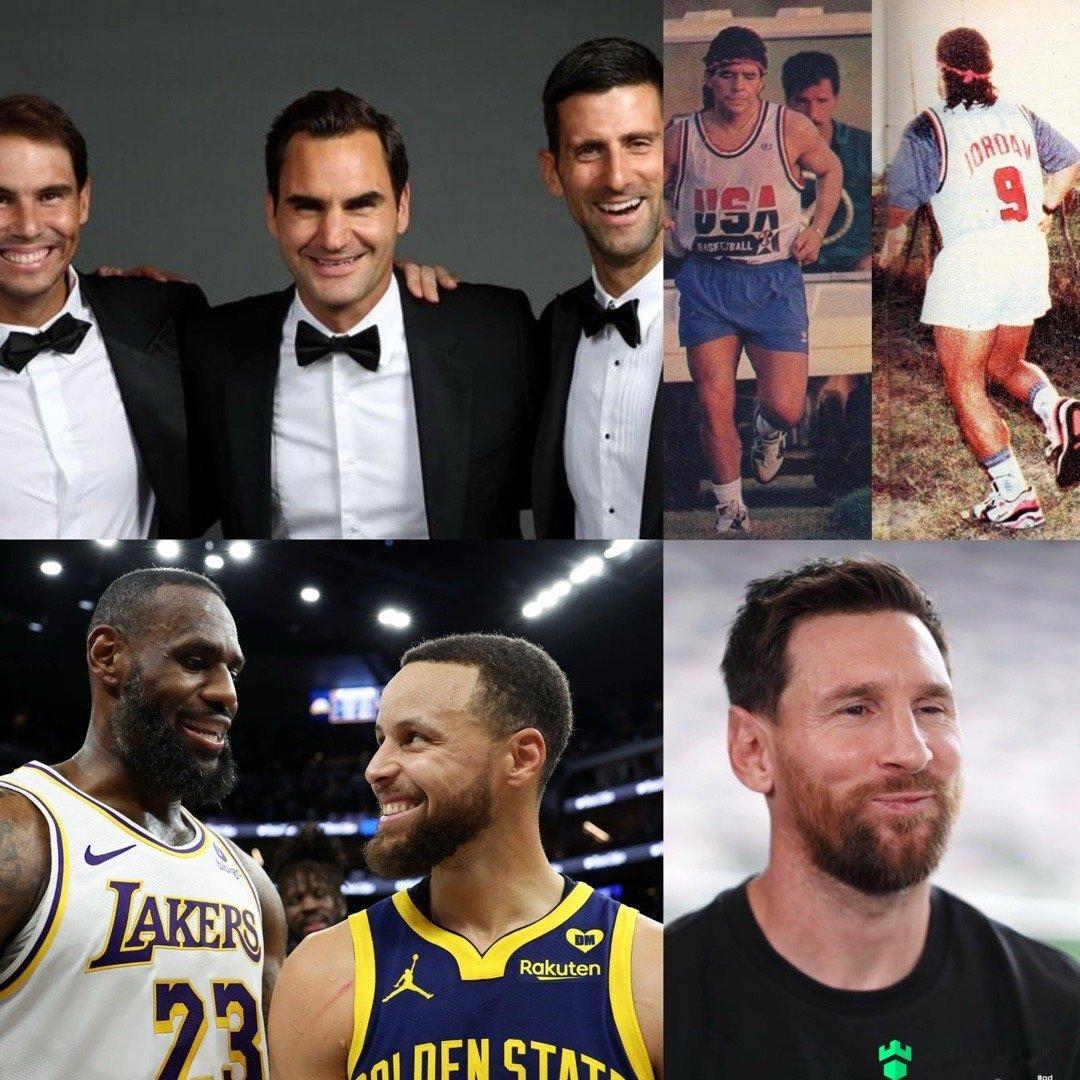 🐐梅西接受NBC采访被问到心中的GOAT都有谁?你就是GOAT,对吧?其他运