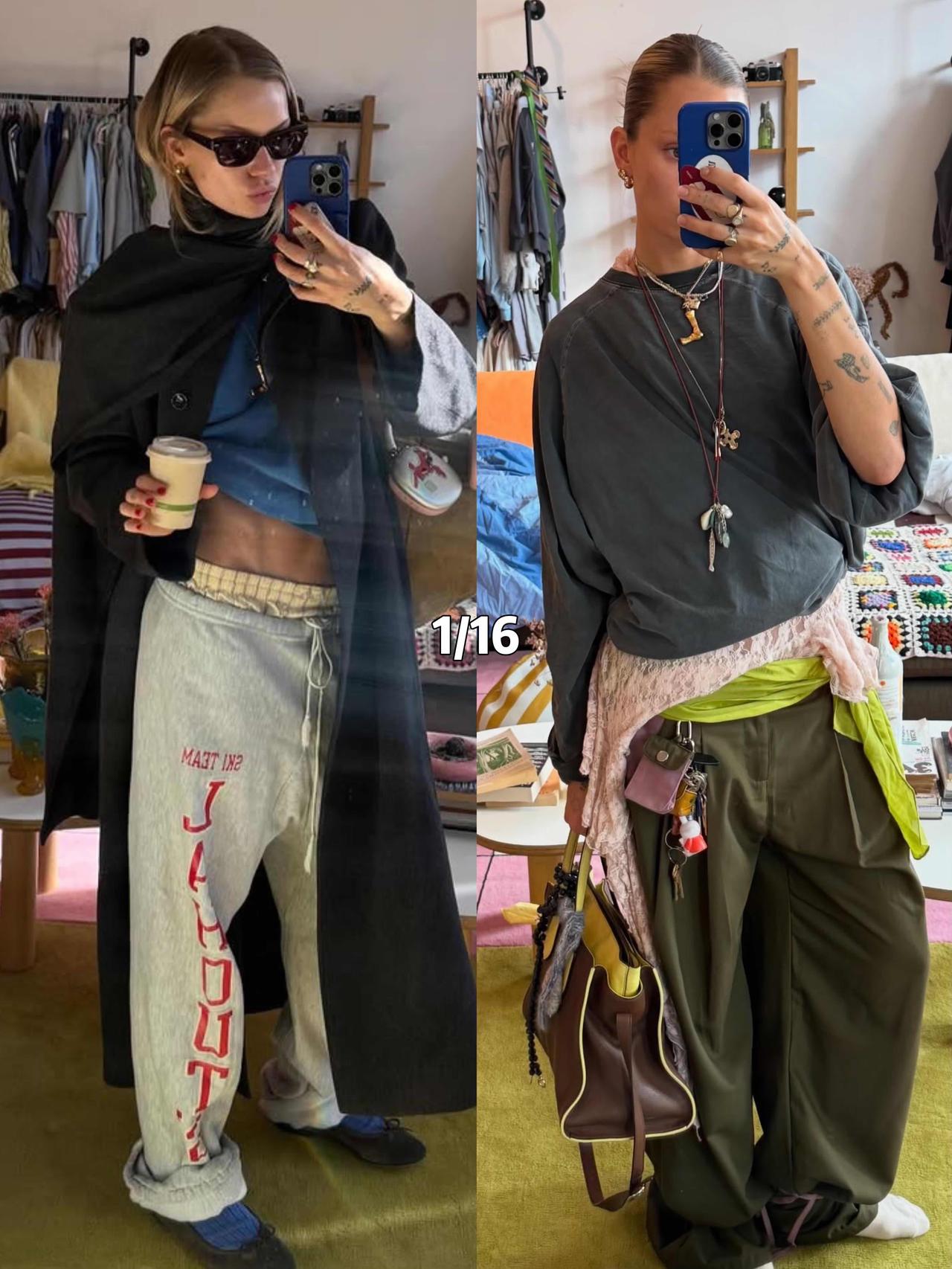 纽约博主linmick真的太会玩了！身为模特兼针织品牌主理人，她的穿搭把色彩碰