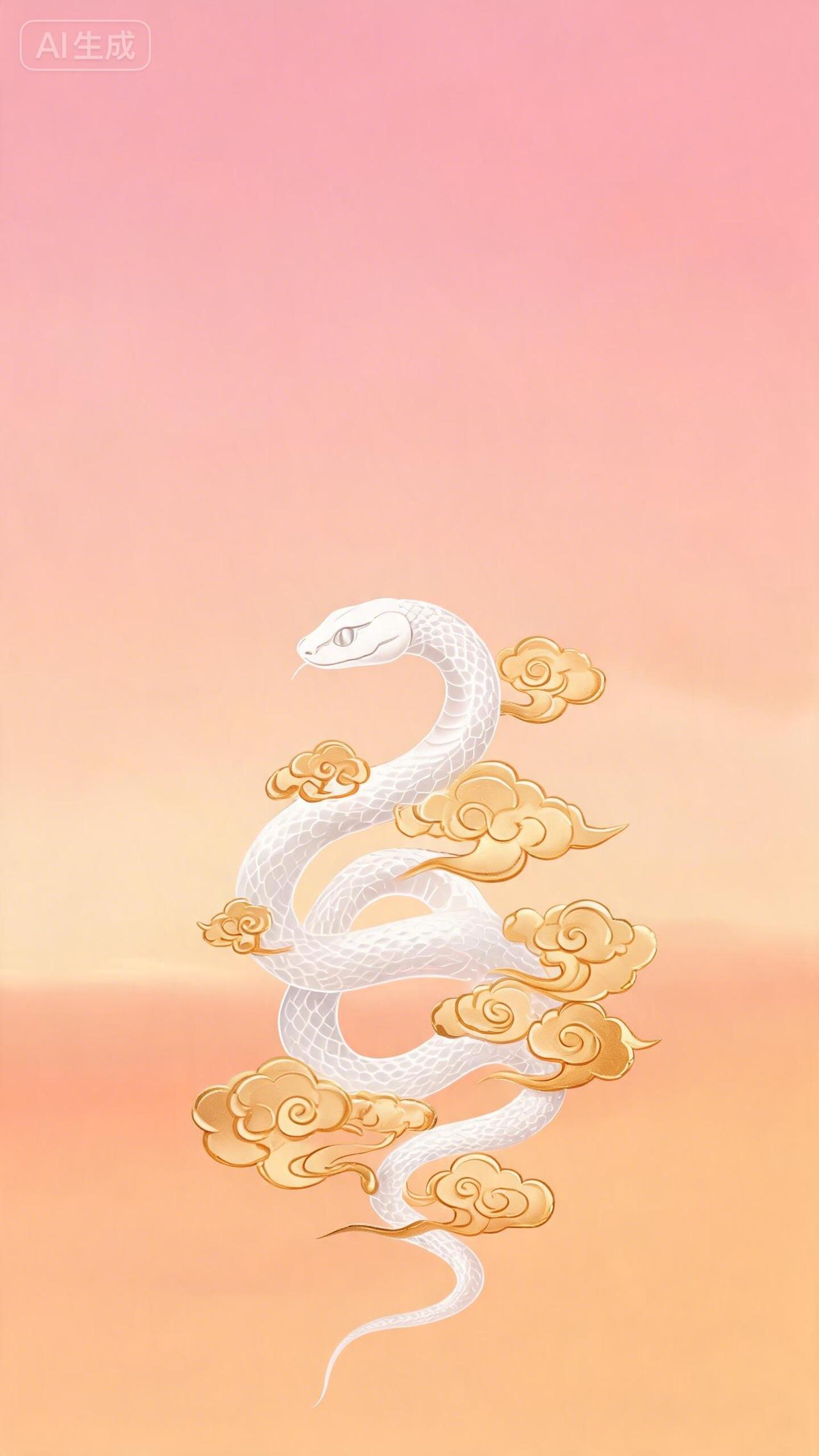 1.属蛇的长辈来接福了！愿你往后平安顺遂，苦尽甘来。