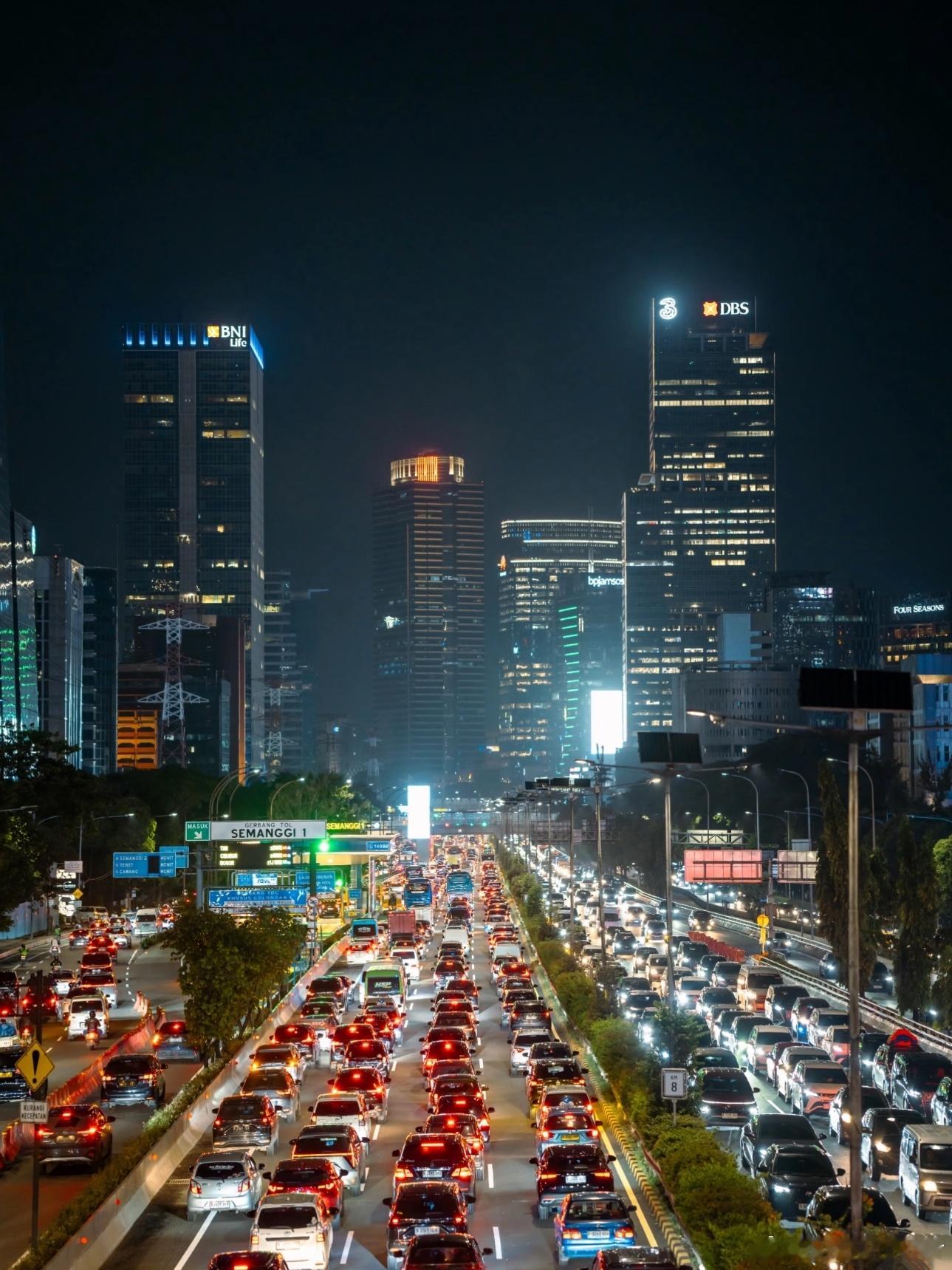 晚上好，雅加达🇮🇩​​​