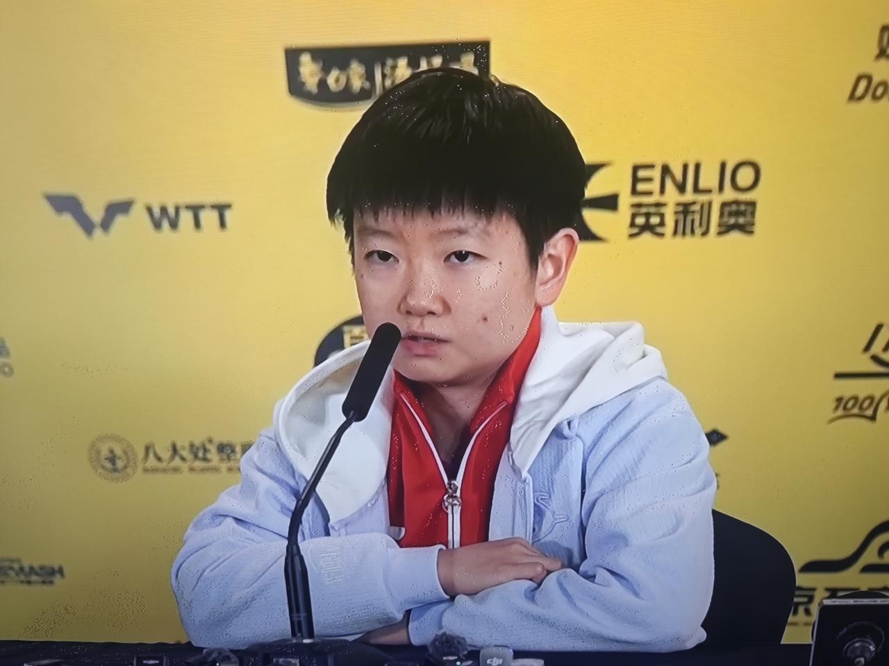 破案了！孙颖莎输球，听听赛后她怎么说。“我觉得，她（帕拉南）今天这场比赛的准