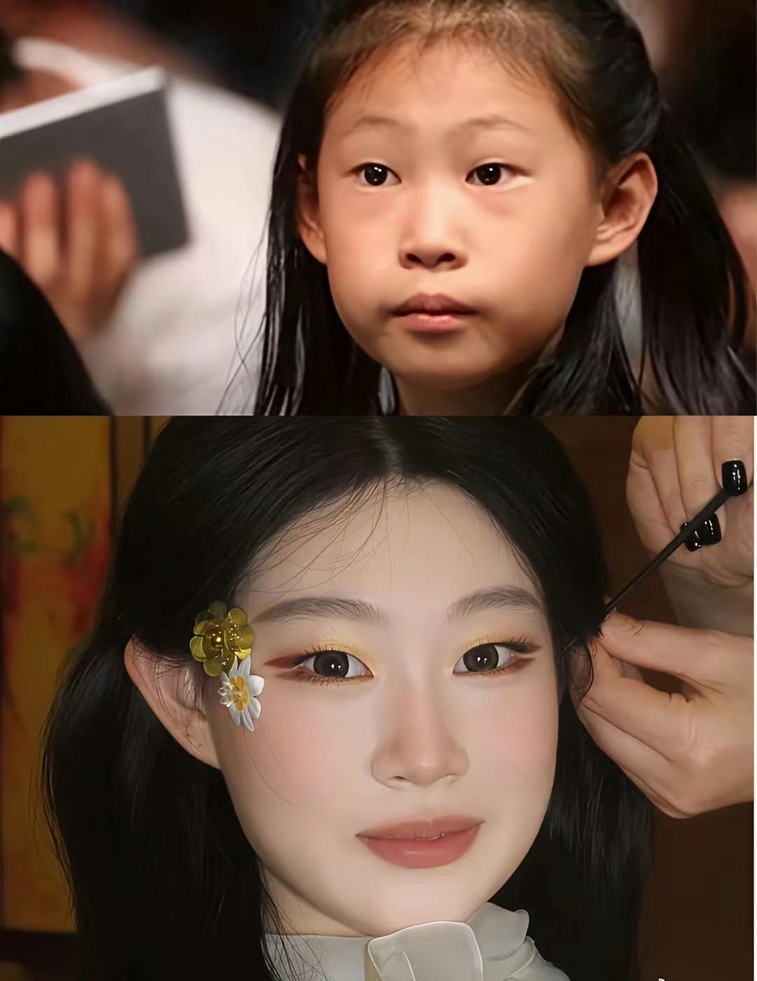 小沈阳女儿沈佳润颜值逆袭！妆前妆后判若两人，网友：长开了更会打扮了小沈阳女