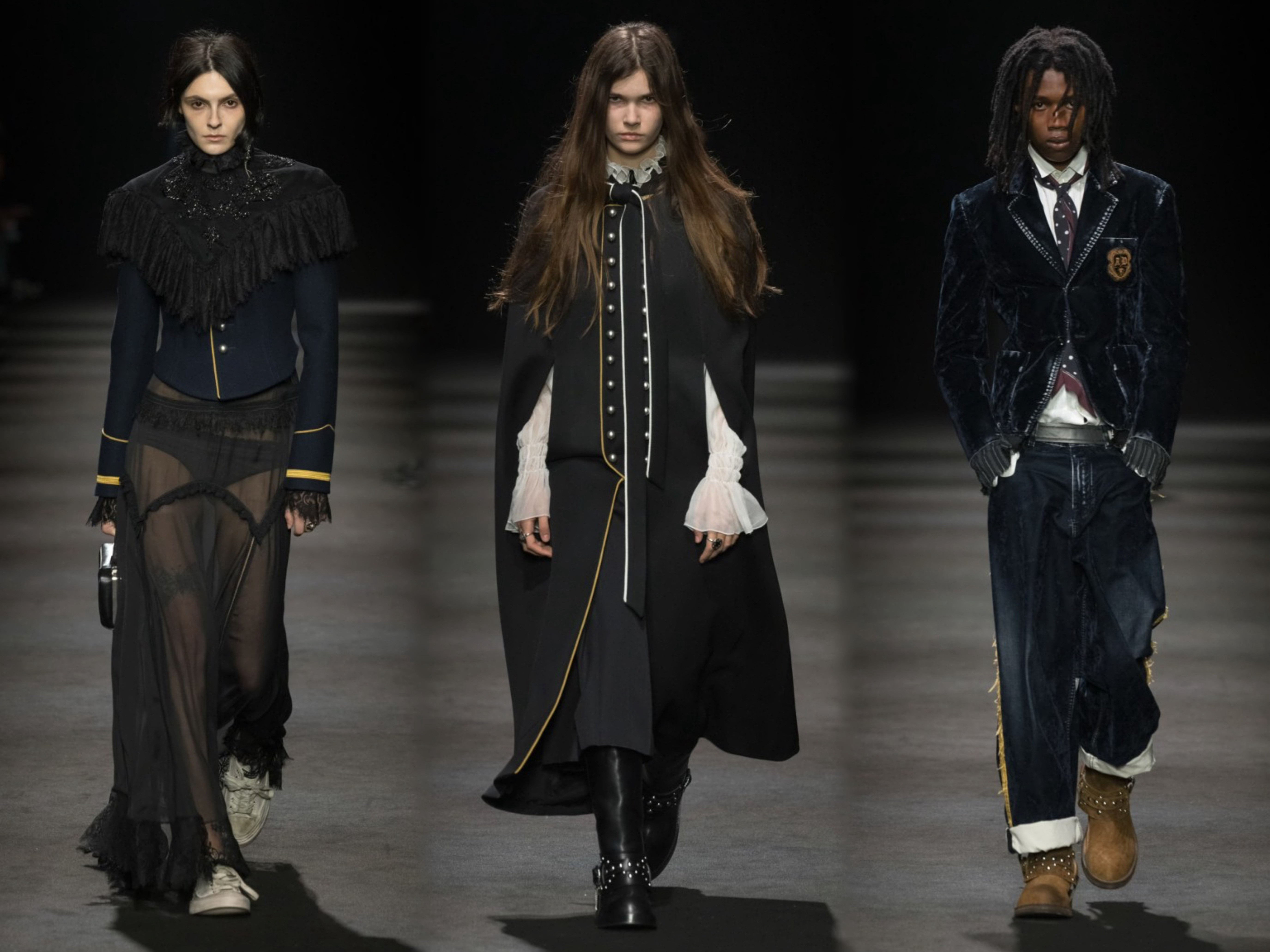 AnnDemeulemeesterF/W2026🪶巴黎时装周一贯暗