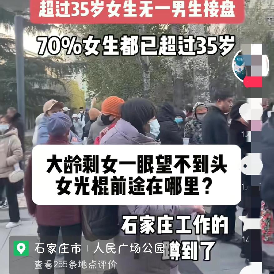 现在的社会，对女性这么不友好吗？大龄剩女崩溃了，石家庄相亲市场35岁女性遇冷