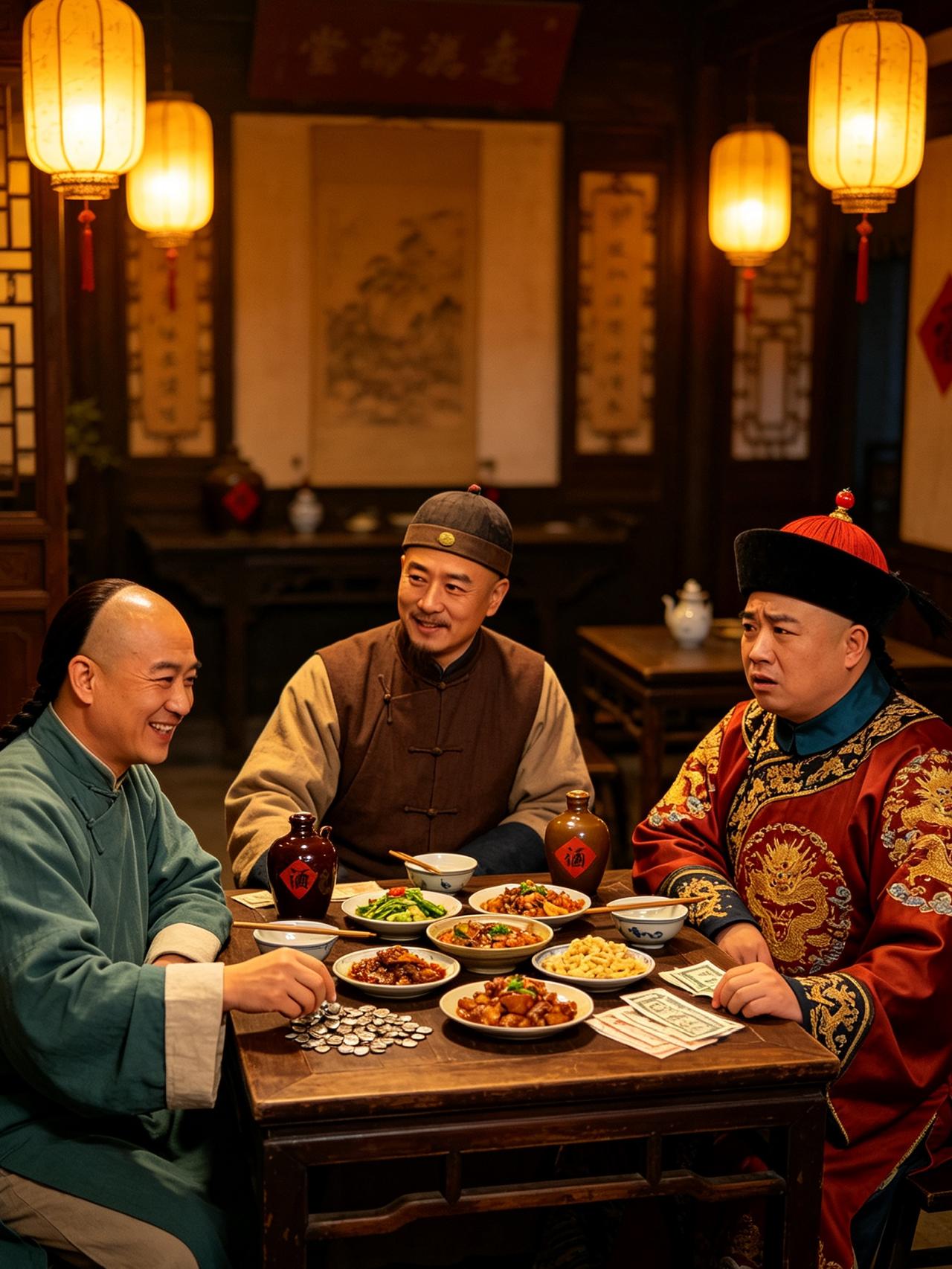 乾隆叫纪晓岚请客吃饭，老纪一招，直接坑惨和珅乾隆微服出游，一路看遍山野风光，