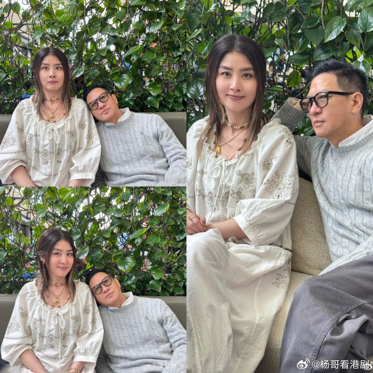 陈慧琳张家辉新年合影张家辉：大年初六，开工大吉