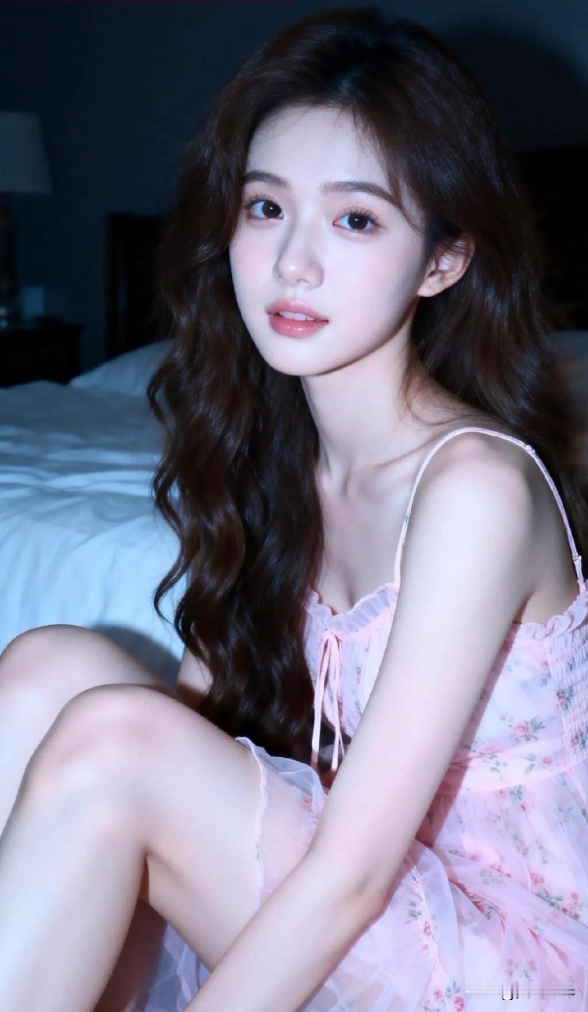 光之影&AI少女心爆棚的粉色睡衣，甜美可爱，快来get同款！💕👗💕粉色