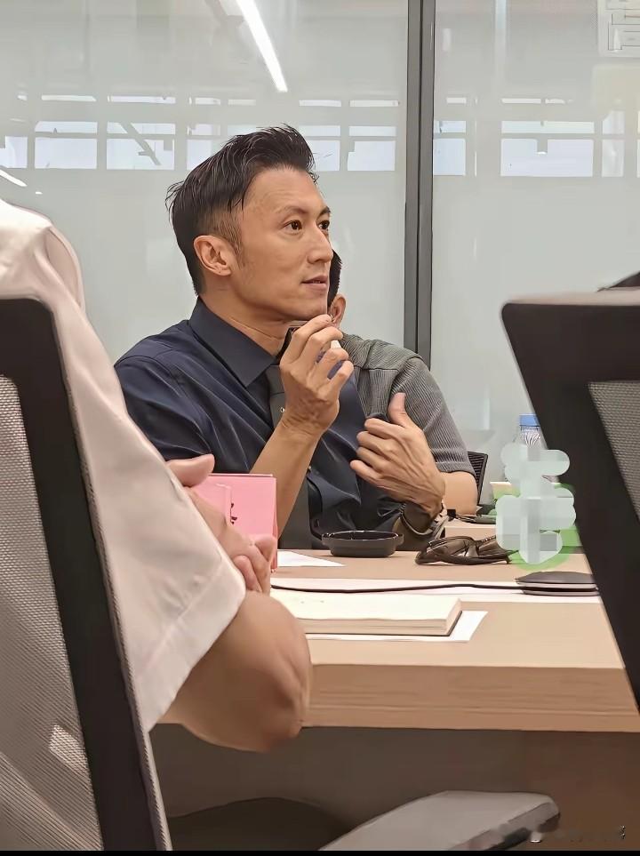 真实的谢霆锋！也老了……没有十年前的帅气了！