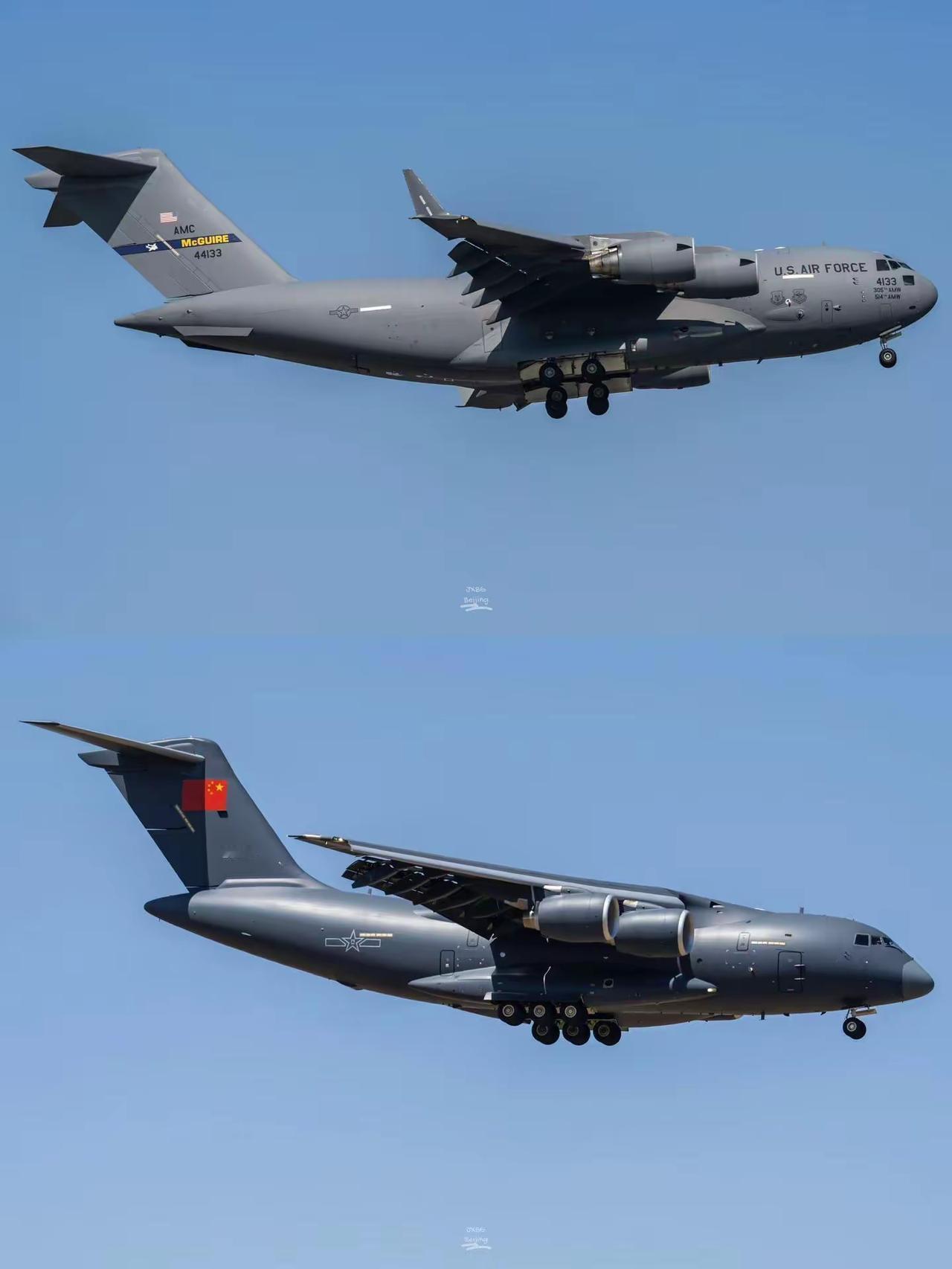 运-20和C-17对比如下。运—20B美国C-17运-20是东大首款200