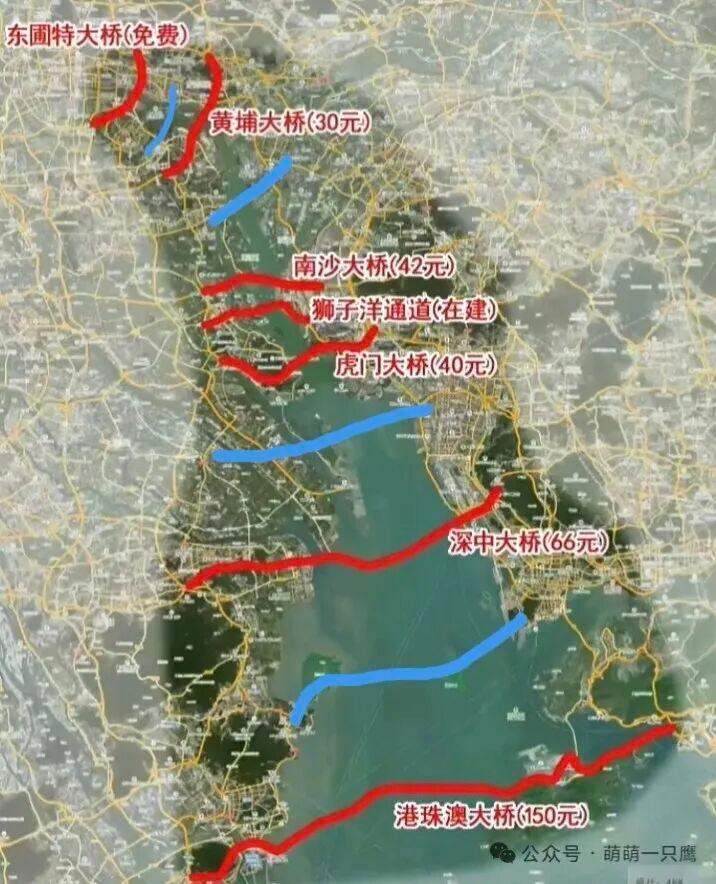 如果再加建四座跨江通道，是不是就解决了深中通道经常堵车！南沙大桥经常堵车！港珠澳