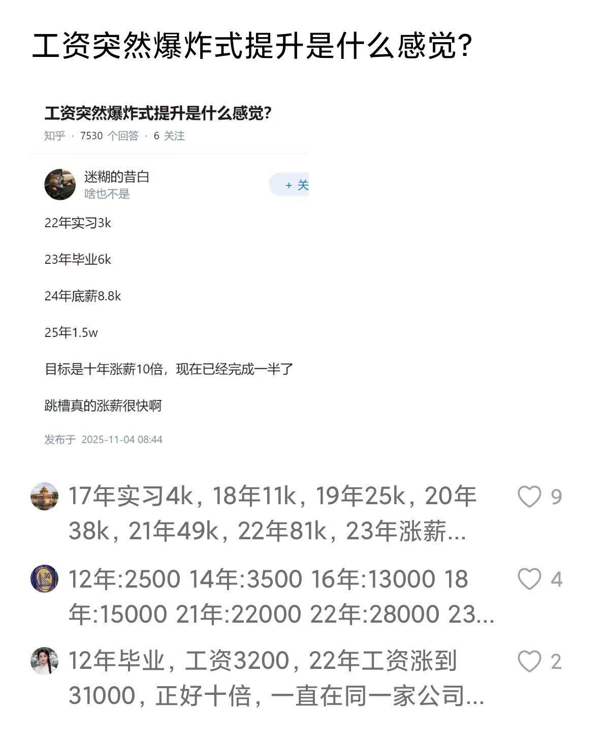 跳槽是最快的涨薪方式[微笑]