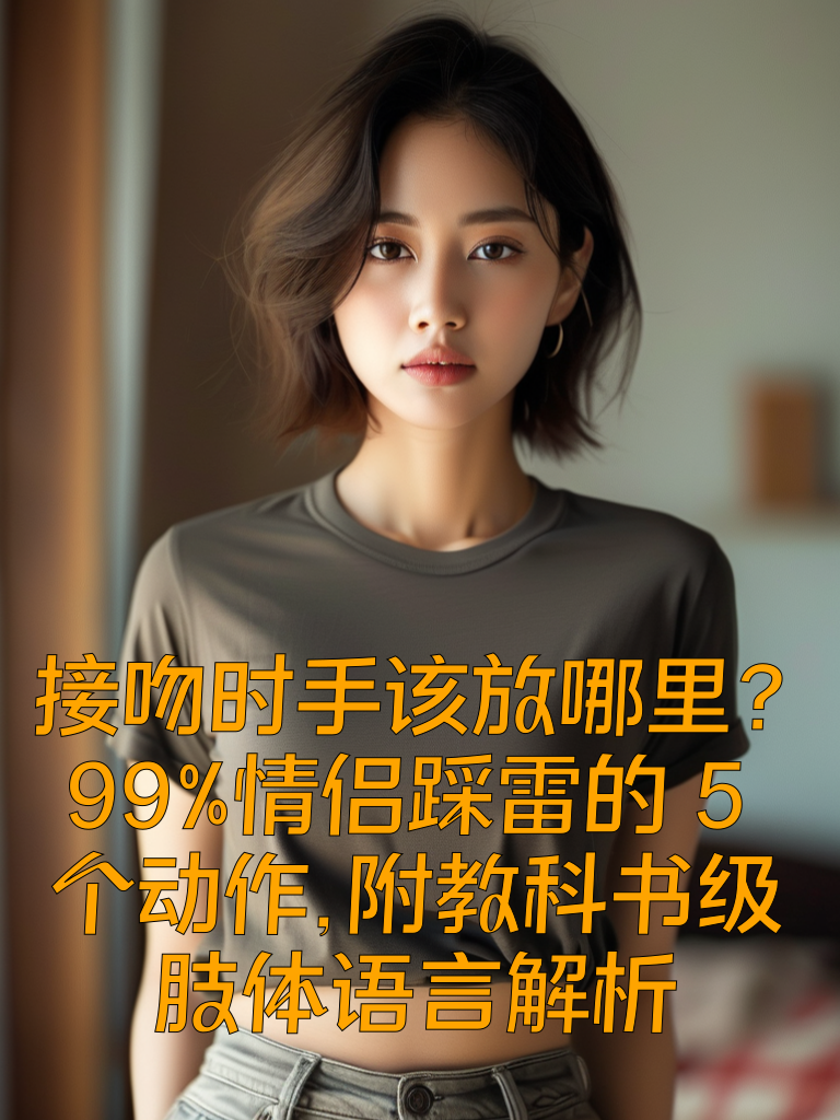 接吻时手该放哪里？99%情侣踩雷的5个动作，附教科书级肢体语言解析