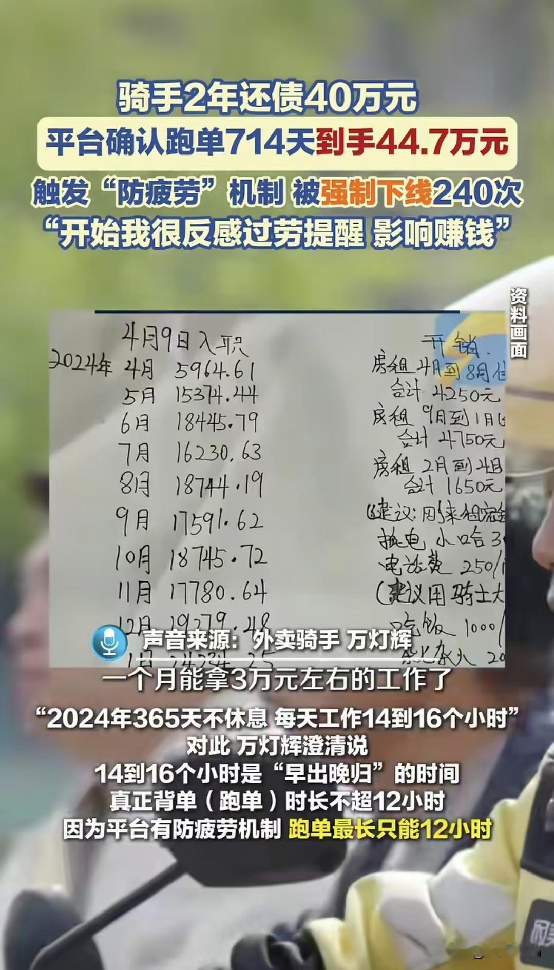 说真的，我跑快递这么久，跟美团骑手算是半个同行，都靠腿儿挣辛苦钱，所以刷到万灯辉