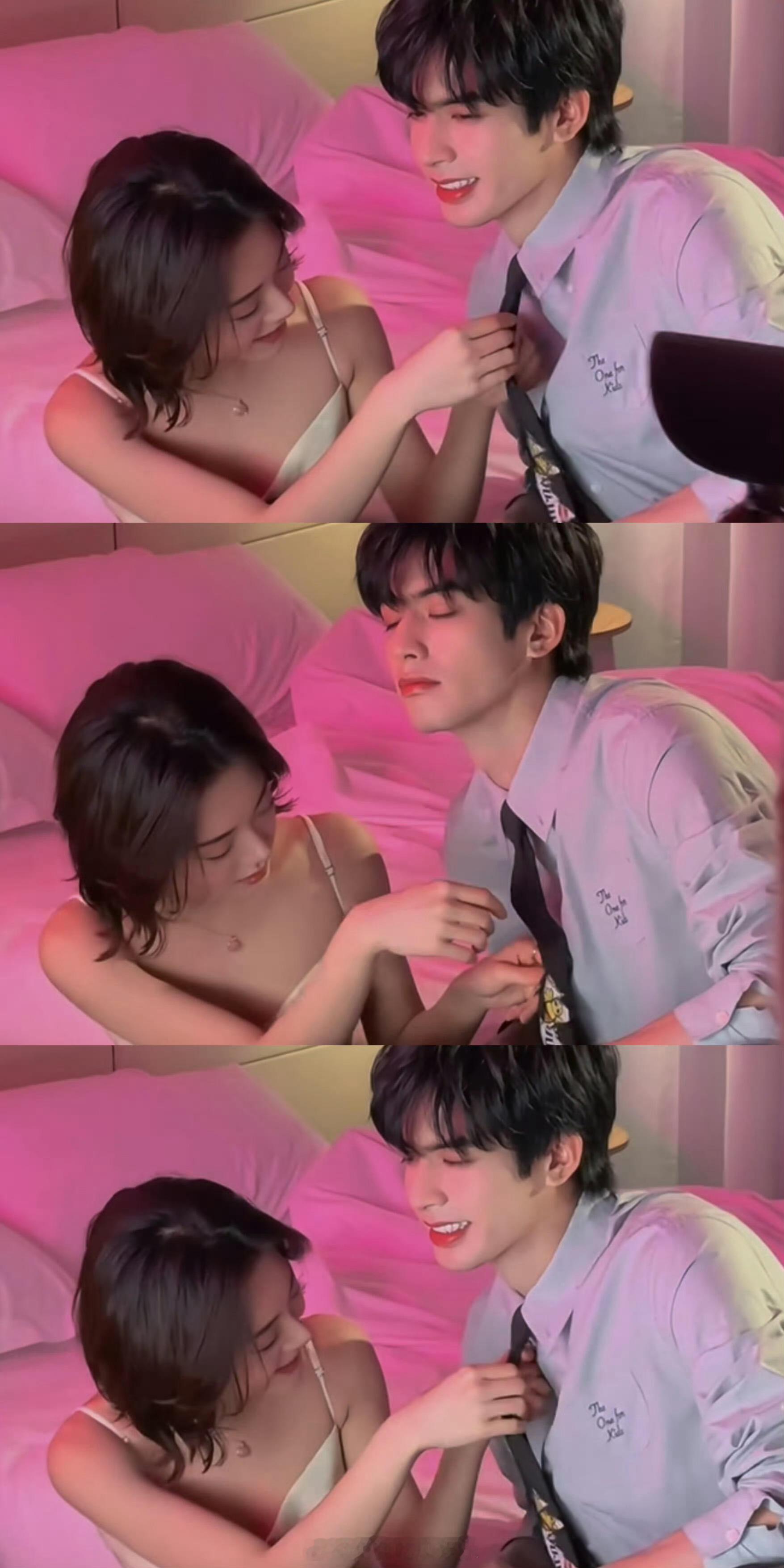 宋威龙晒被赵今麦扯开的领带你嗑到了吗