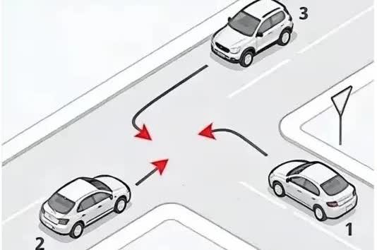 友友们，这样的路况，谁先走啊？多多留言啊！