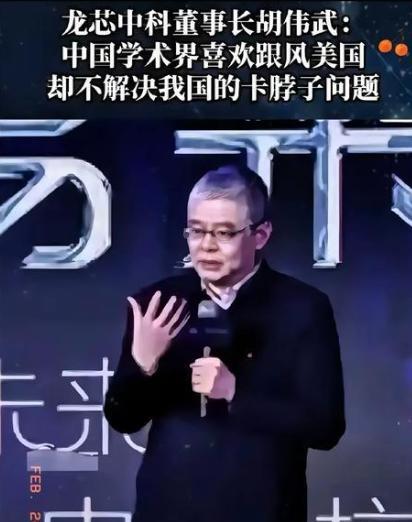 “中国学术界喜欢跟风美国，却不解决卡脖子问题！”中科院胡伟武教授去年语出惊人，一
