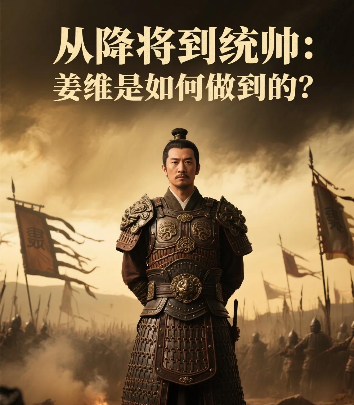 从降将到统帅：姜维是如何做到的？魏国小兵投降蜀汉，十年后竟成三军统帅！当成都贵