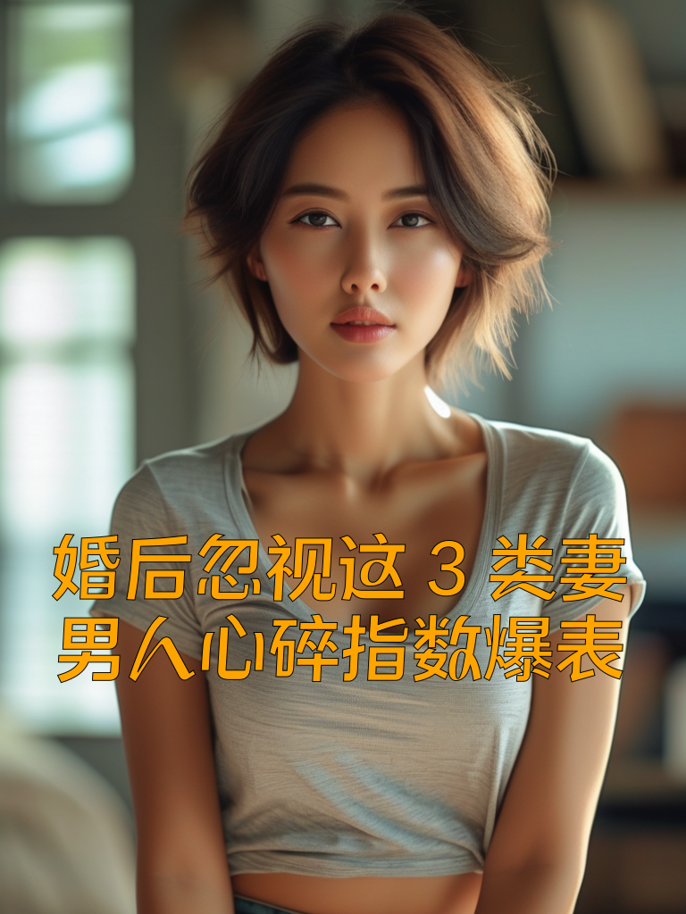 婚后忽视这3类妻，男人心碎指数爆表！