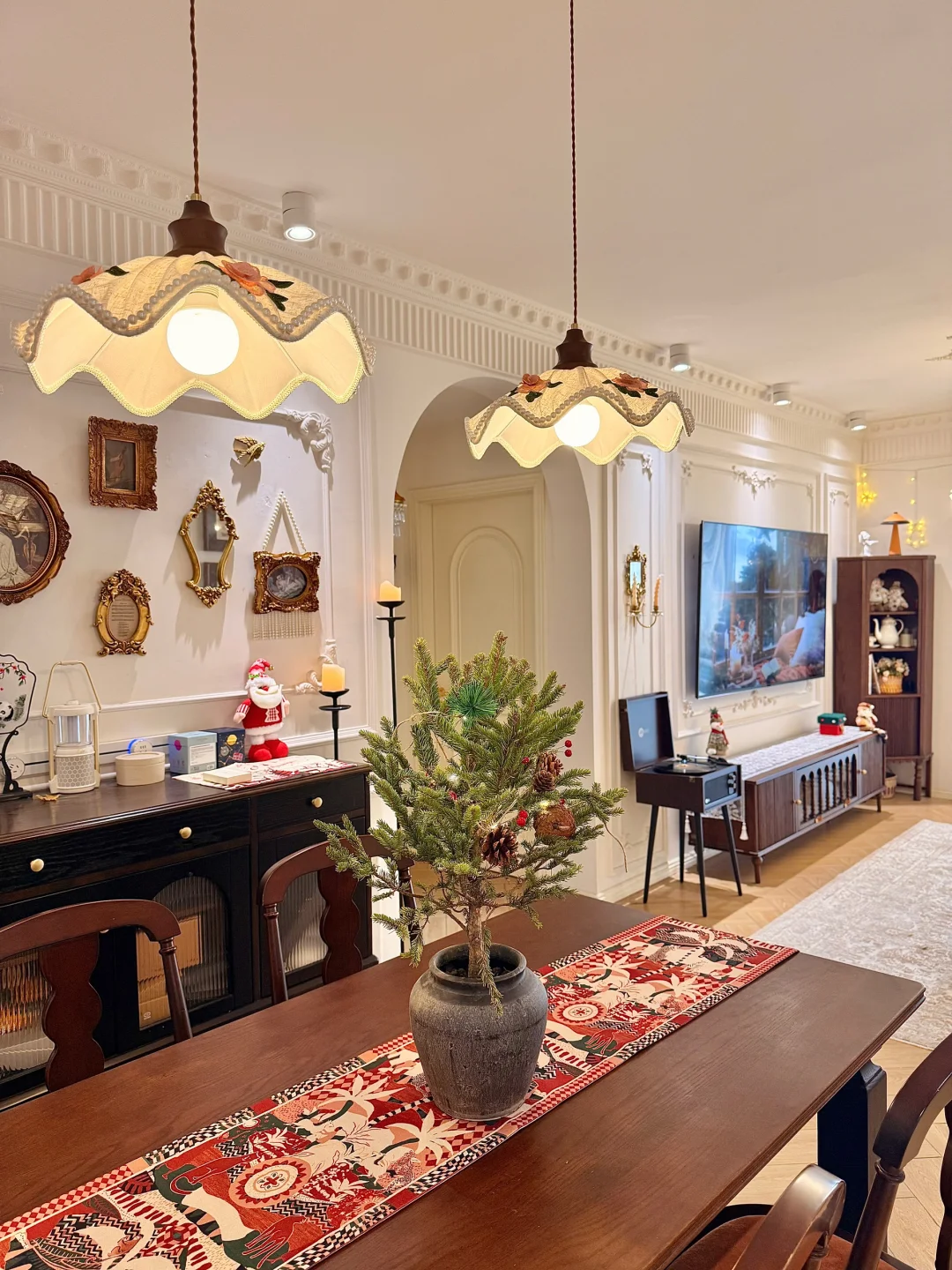 法式复古的秋天🍂住进10w自装的电影感家里