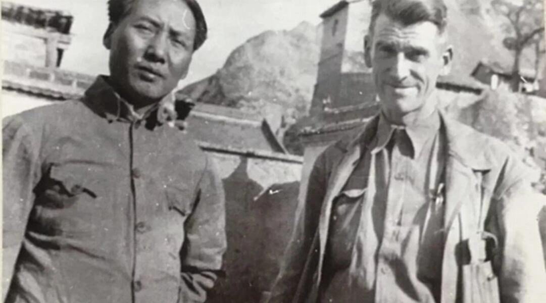 1938年5月9日毛泽东主席送给EvansFordyceCarlson卡尔逊