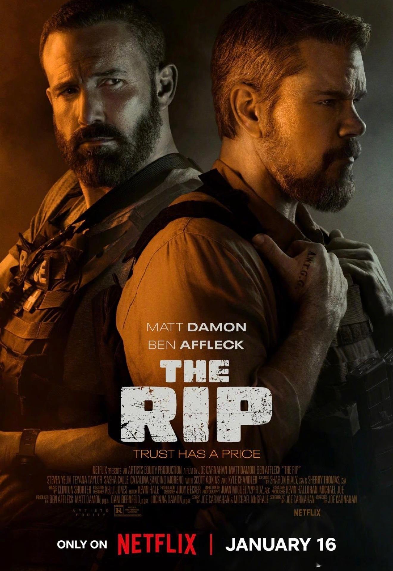 好莱坞神仙友情，马特·达蒙、本·阿弗莱克再合体《全信没收》继续上演本马达的兄弟情