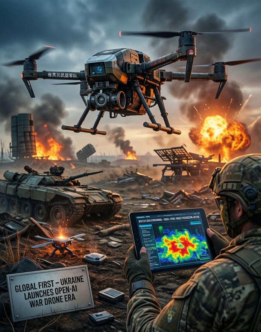 乌克兰做了一件事，以前没人做过——把战场上的真实数据，变成全球共享的“军备燃料”