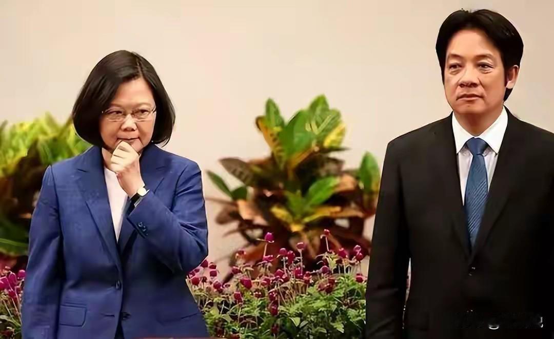 赖清德“后院失火”，蔡英文罕见出面，要夺权？郑丽文坐山观虎斗！蔡英文日前发文宣称
