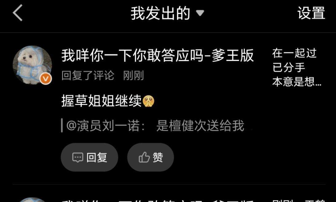 姐姐回一条粉丝删一条，也是赶上现场了