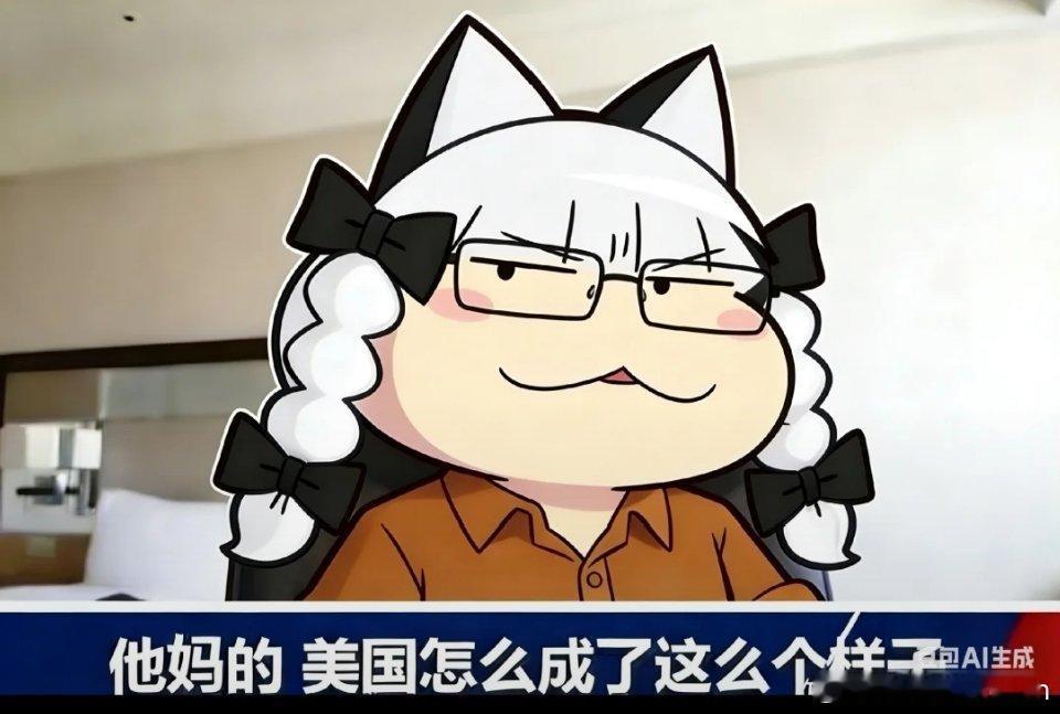 🔻三妹的表情就是我现在看录播切片的表情。🔻TMD美国怎么变成了这个样子！三妹