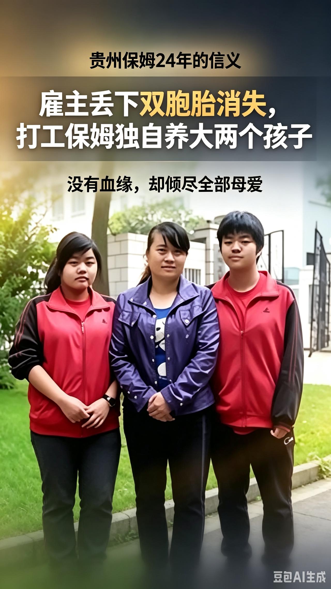 19岁保姆被雇主抛弃，带一对双胞胎孩子回村却遭父亲驱赶，十年坚守获17万专项帮扶