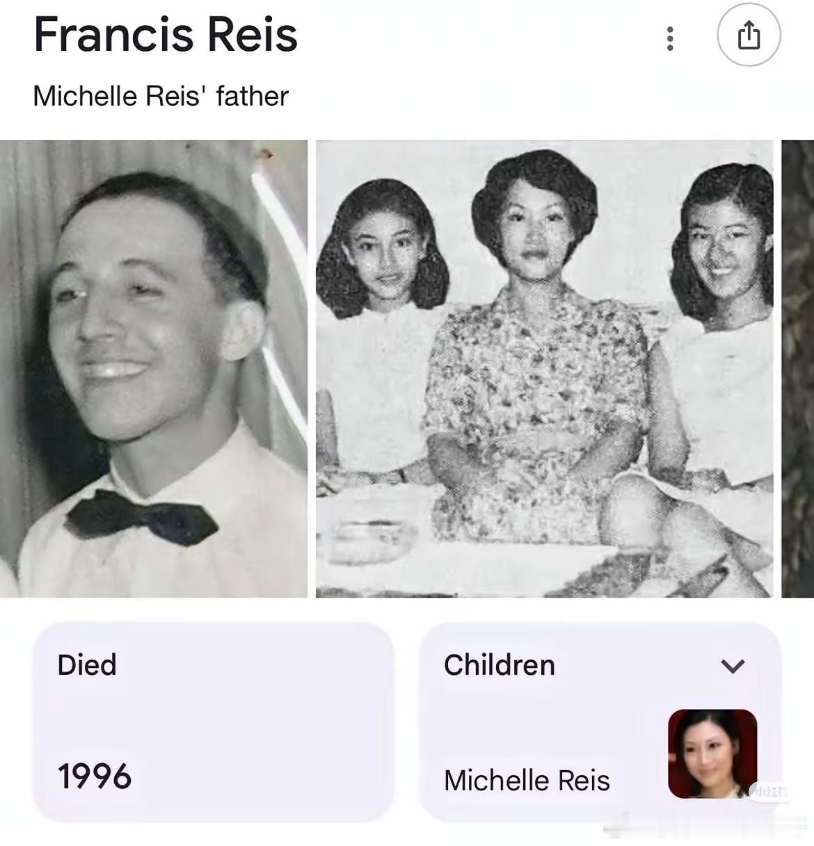 李嘉欣的爸爸原来长这样，基因果然是玄学！