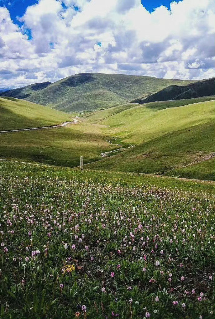 四川甘孜，这里有全世界最清新的空气、最和煦的阳光、最柔和的草地、最秀美的山川、