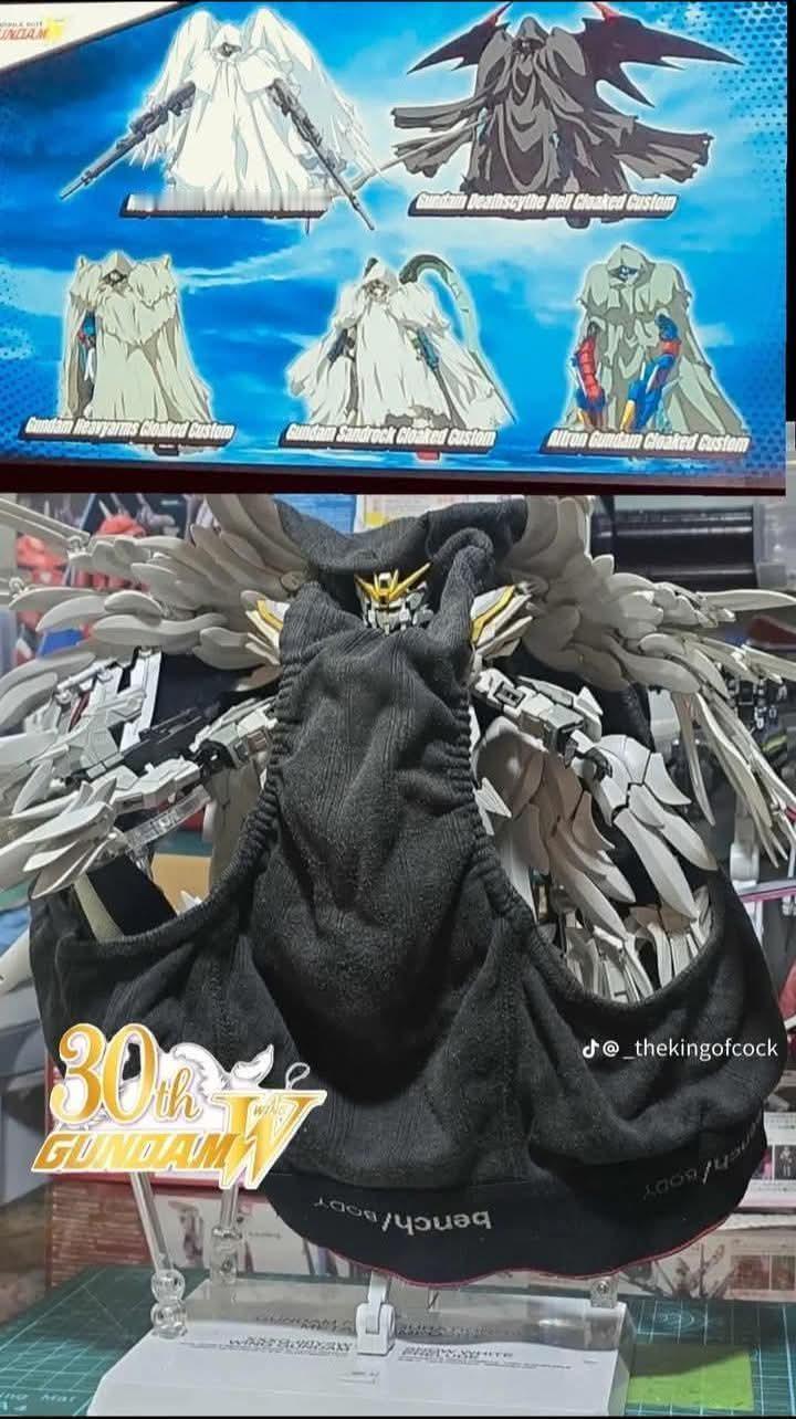 不是这种披风！高达模型​​​
