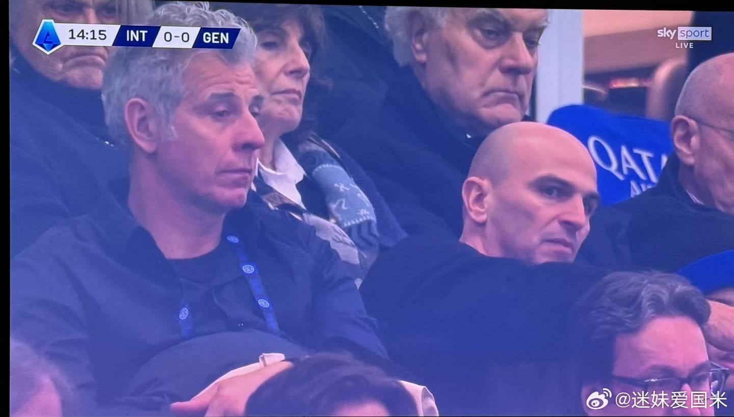 托尔多和坎比亚索在现场观看国际米兰的比赛国际米兰意甲国际米兰2比0热那亚