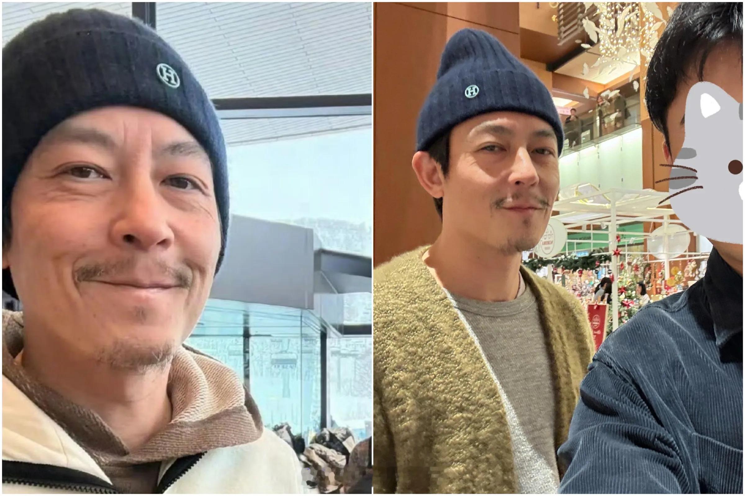 45岁陈冠希老成这样.....野生素颜状态皱纹爬满脸，简直比赵大叔还老。陈冠希