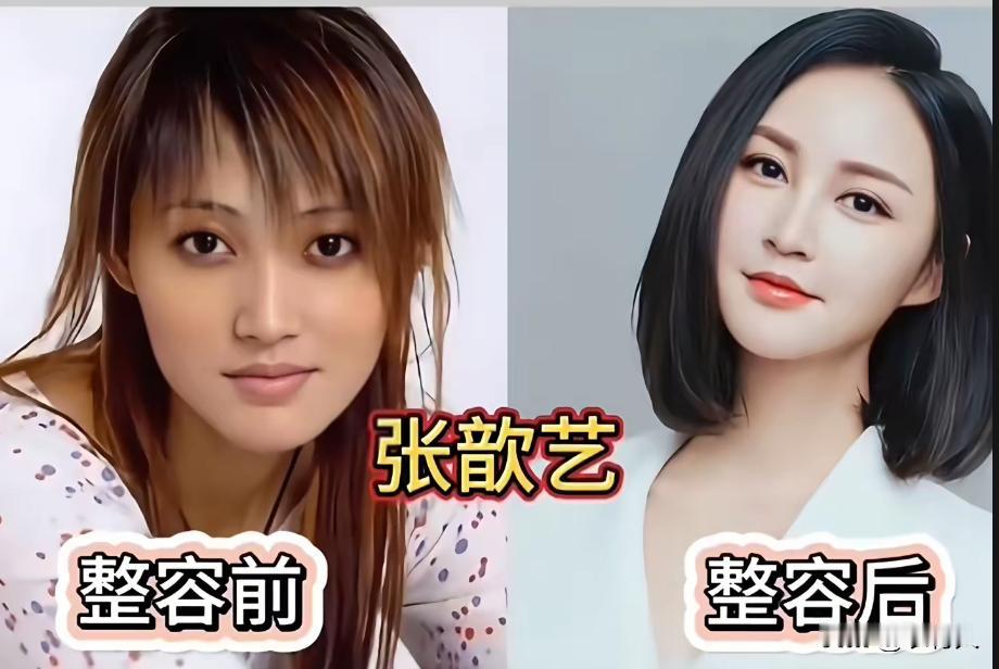 别以为娱乐圈的女明星都是天生丽质，其实她们都整过容。有的是大规模整的，有的是微调