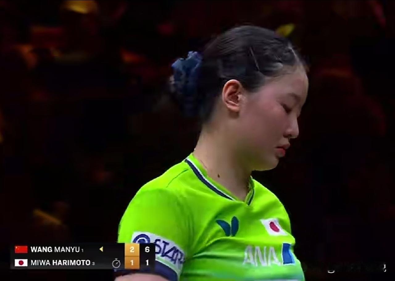 王曼昱:张本美和是一个变化型的选手！这是国乒女将王曼昱在中国大满贯女单半
