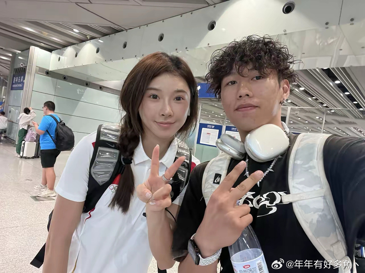 吴艳妮素颜好漂亮，这颜值气质不比明星差