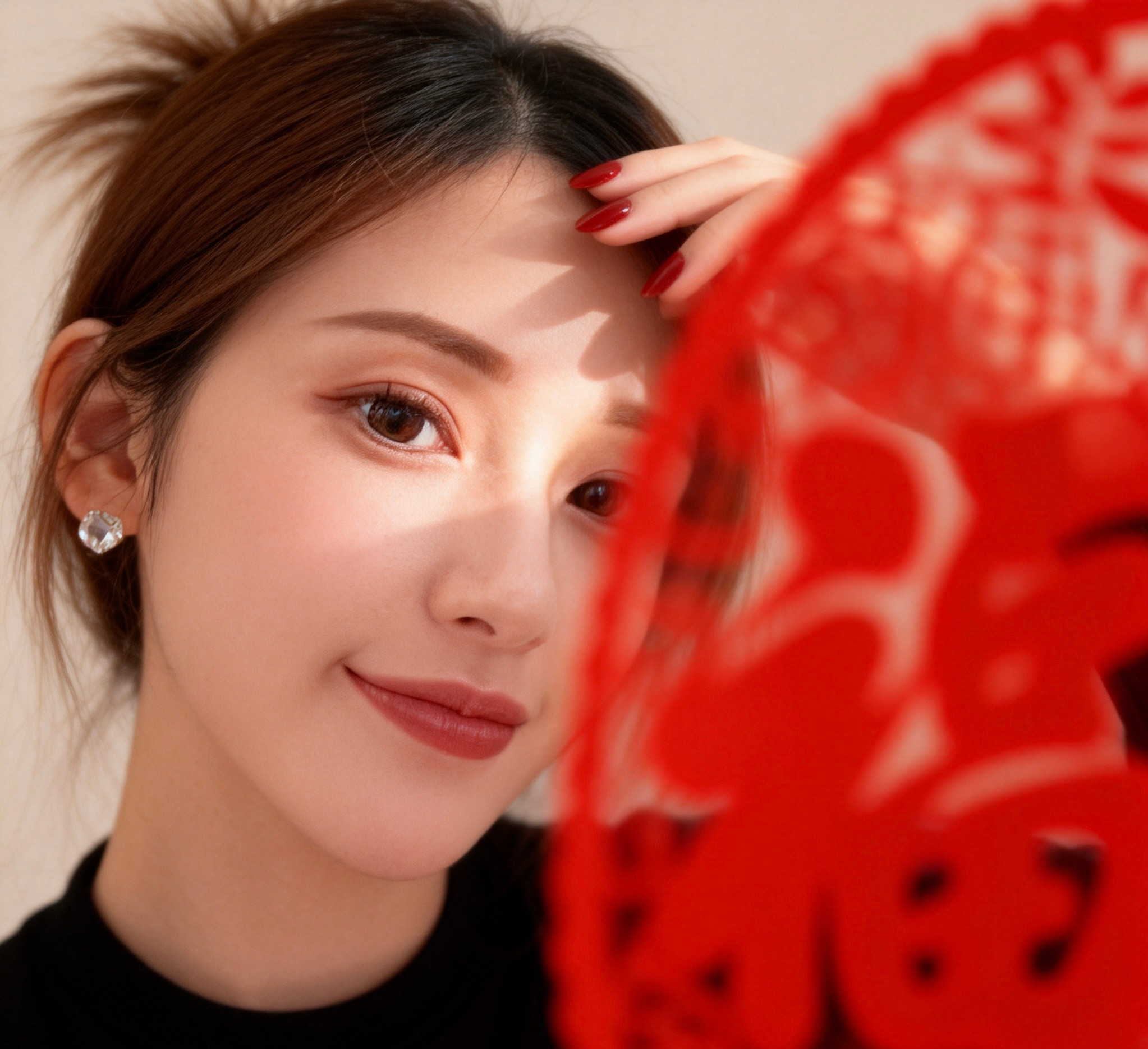 其实这张敏敏是我拍的