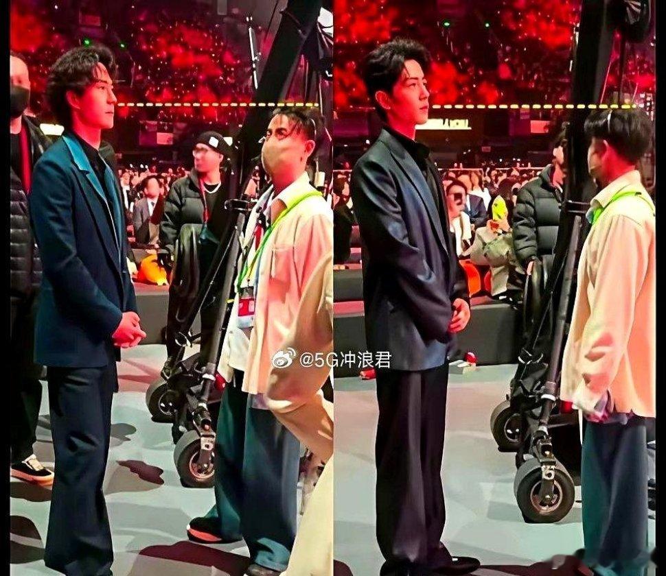 虽然王一博和肖战已经四年没有一起出现在镜头前，但他们俩的身高差异依然是大家热议的