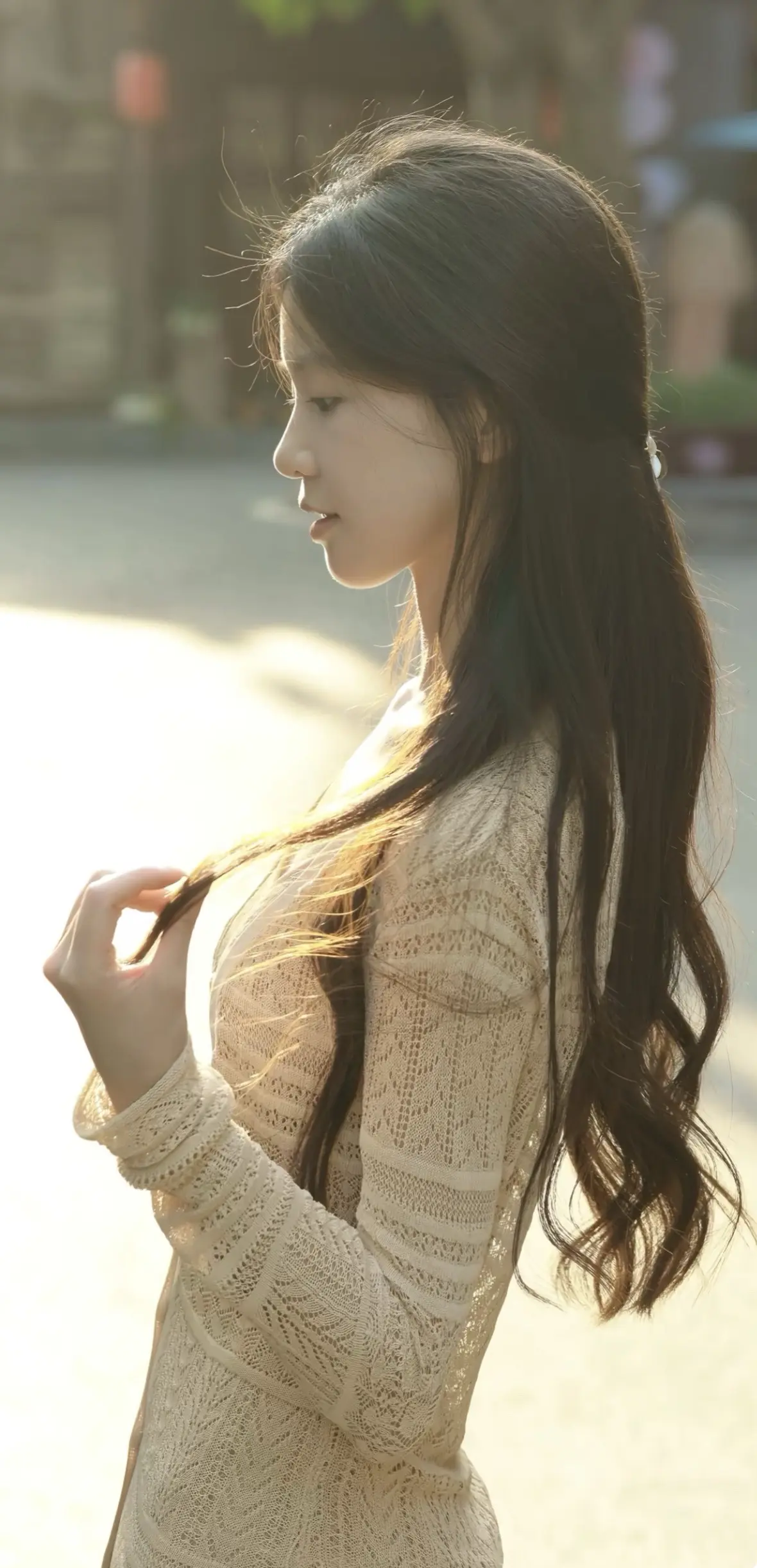 邻家女孩 惊艳 温柔穿搭 走路带风的女子 清纯甜美