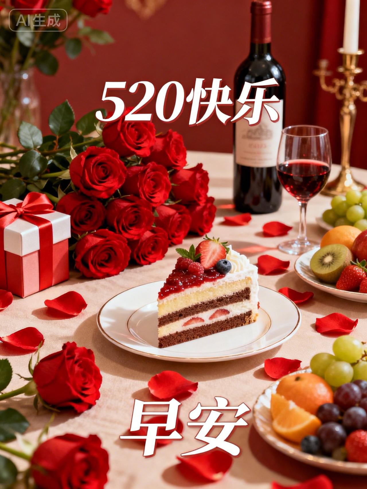 ❤️520快乐❤️爱意不止朝夕，温柔岁岁相依。愿有人懂你悲欢，知你冷暖，三餐